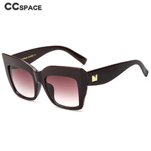 Load image into Gallery viewer, 45512 Cat Eye sunglasses Women Retro Glasses Frame Oversized Eyeglasses UV400