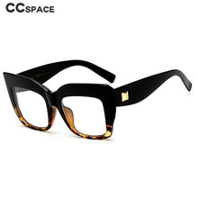 Load image into Gallery viewer, 45512 Cat Eye sunglasses Women Retro Glasses Frame Oversized Eyeglasses UV400