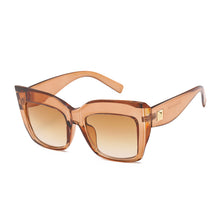 Load image into Gallery viewer, 45512 Oversized Cat Eye Sunglasses Women Retro Glasses Frame Eyeglasses UV400