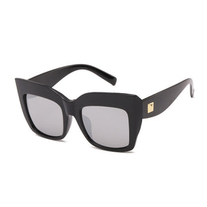 45512 Oversized Cat Eye Sunglasses Women Retro Glasses Frame Eyeglasses UV400