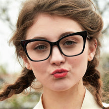 Load image into Gallery viewer, 45514 Ladies Cat Eye Glasses Frames For Women Brand Designer Optical EyeGlasses Eyewear Computer Glasses