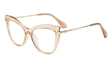 Load image into Gallery viewer, 45532 Ladies Cat Eye Anti-blue Light Glasses Frames Women Brand Designer Optical EyeGlasses Eyewear Computer Glasses
