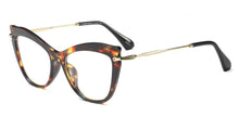 Load image into Gallery viewer, 45532 Ladies Cat Eye Anti-blue Light Glasses Frames Women Brand Designer Optical EyeGlasses Eyewear Computer Glasses