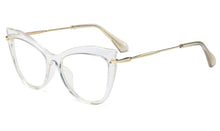 Load image into Gallery viewer, 45532 Ladies Cat Eye Anti-blue Light Glasses Frames Women Brand Designer Optical EyeGlasses Eyewear Computer Glasses