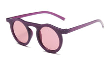 Load image into Gallery viewer, 45588 Retro Round Sunglasses Men Women Cat Eye Shades CCSPACE Vintage 2023 Brand Glasses Designer Oculos UV400