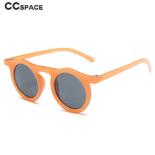 Load image into Gallery viewer, 45588 Retro Round Sunglasses Men Women Cat Eye Shades CCSPACE Vintage 2023 Brand Glasses Designer Oculos UV400