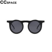 Load image into Gallery viewer, 45588 Retro Round Sunglasses Men Women Cat Eye Shades CCSPACE Vintage 2023 Brand Glasses Designer Oculos UV400
