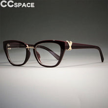 Load image into Gallery viewer, 45605 Cat Eye Glasses Frames Women Rhinestone Decoration Styles Optical Computer Glasses