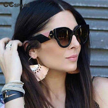 Load image into Gallery viewer, 45636 Cat Eye Glasses Frames Women Retro Styles Designer Optical Computer Glasses