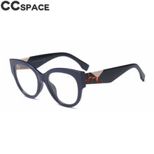 Load image into Gallery viewer, 45636 Cat Eye Glasses Frames Women Retro Styles Designer Optical Computer Glasses
