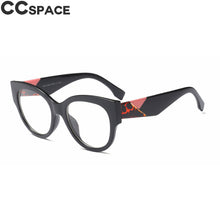 Load image into Gallery viewer, 45636 Cat Eye Glasses Frames Women Retro Styles Designer Optical Computer Glasses