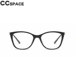 45649 Women Cat Eye Glasses Frames Rope Knot Metal Temple Trending Styles Optical  Computer Glasses