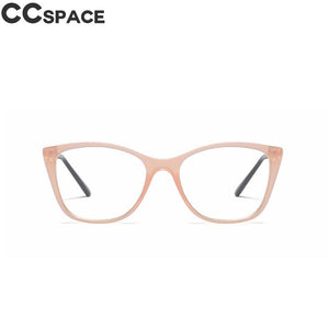 45649 Women Cat Eye Glasses Frames Rope Knot Metal Temple Trending Styles Optical  Computer Glasses