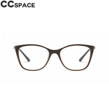 Load image into Gallery viewer, 45649 Women Cat Eye Glasses Frames Rope Knot Metal Temple Trending Styles Optical  Computer Glasses