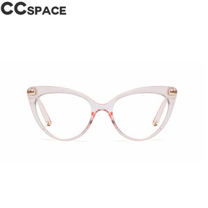 45651 Cat Eye Optical Glasses Frames Women Floral Rivet Computer EyeGlasses