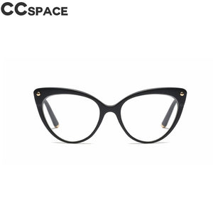 45651 Cat Eye Optical Glasses Frames Women Floral Rivet Computer EyeGlasses