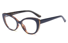 Load image into Gallery viewer, 45677 Retro Cat Eye Blue Light Blocking Glasses Frames Women Leopard Optical Computer Glasses