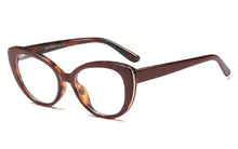 Load image into Gallery viewer, 45677 Retro Cat Eye Blue Light Blocking Glasses Frames Women Leopard Optical Computer Glasses