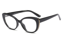 Load image into Gallery viewer, 45677 Retro Cat Eye Blue Light Blocking Glasses Frames Women Leopard Optical Computer Glasses
