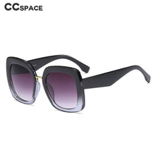 Load image into Gallery viewer, 45679 Retro Square Sunglasses Women Gradient Lens Shades Uv400 Vintage Glasses
