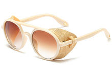 Load image into Gallery viewer, 45703 Steampunk Goggle Sunglasses Men Women 2023 Retro Sun Glasses Vintage Eyewear