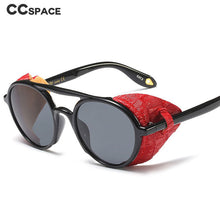 Load image into Gallery viewer, 45703 Steampunk Goggle Sunglasses Men Women 2023 Retro Sun Glasses Vintage Eyewear