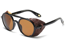 Load image into Gallery viewer, 45703 Steampunk Goggle Sunglasses Men Women 2023 Retro Sun Glasses Vintage Eyewear