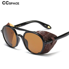 Load image into Gallery viewer, 45703 Steampunk Goggle Sunglasses Men Women 2023 Retro Sun Glasses Vintage Eyewear