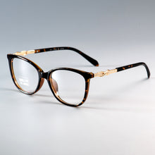 Load image into Gallery viewer, 45705 Classic Cross Knot Glasses Frames Shiny Rhinestone Men Women Optical Computer Glasses