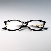 Load image into Gallery viewer, 45705 Classic Cross Knot Glasses Frames Shiny Rhinestone Men Women Optical Computer Glasses