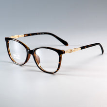 Carica l&#39;immagine nel visualizzatore di Gallery, 45705 Cross Knot Glasses Frames Shiny Rhinestone Men Women Optical Computer Glasses