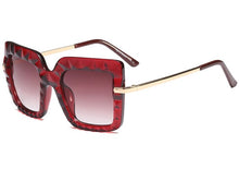 Load image into Gallery viewer, 45724 cuadrado Irregular marco gafas de sol de moda hombres mujeres tonos UV400 gafas Vintage