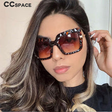 Load image into Gallery viewer, 45724 cuadrado Irregular marco gafas de sol de moda hombres mujeres tonos UV400 gafas Vintage