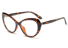 Load image into Gallery viewer, 45736 Cat Eye Oval Glasses Frames Men Women Trending Styles Optical Computer Glasses