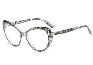 45736 Cat Eye Oval Glasses Frames Men Women Trending Styles Optical Computer Glasses