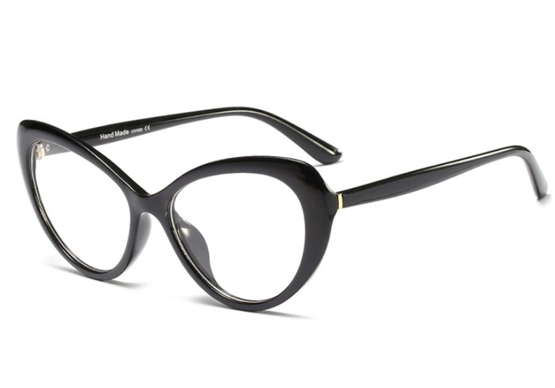 45736 Cat Eye Oval Glasses Frames Men Women Trending Styles Optical Computer Glasses