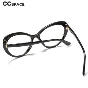 45736 Cat Eye Oval Glasses Frames Men Women Trending Styles Optical Computer Glasses