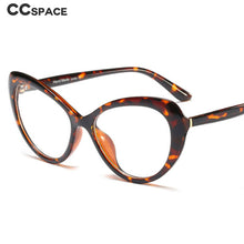 Load image into Gallery viewer, 45736 Cat Eye Oval Glasses Frames Men Women Trending Styles Optical Computer Glasses