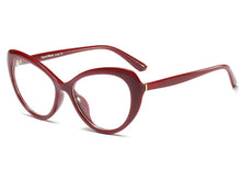 Load image into Gallery viewer, 45736 Cat Eye Oval Glasses Frames Men Women Trending Styles Optical Computer Glasses