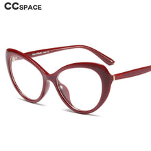 Load image into Gallery viewer, 45736 Cat Eye Oval Glasses Frames Men Women Trending Styles Optical Computer Glasses