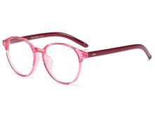 Load image into Gallery viewer, 45738 Round Cat Eye Rivet Glasses Frames Men Women Optical Computer Glasses