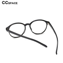 Load image into Gallery viewer, 45738 Round Cat Eye Rivet Glasses Frames Men Women Optical Computer Glasses