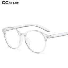 Load image into Gallery viewer, 45738 Round Cat Eye Rivet Glasses Frames Men Women Optical Computer Glasses