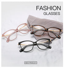 Load image into Gallery viewer, 45748 Retro Square Anti Blue Light Glasses Frames Men Women Optical Computer Glasses