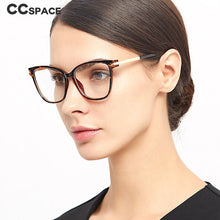 Load image into Gallery viewer, 45748 Retro Square Anti Blue Light Glasses Frames Men Women Optical Computer Glasses