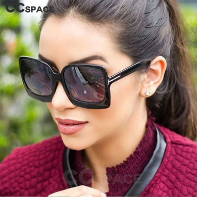45763 Big Frame Square Brand Sunglasses Women Cat Eye Shades Uv400 Vintage Glasses