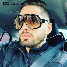 Load image into Gallery viewer, 45766 Steampunk Oversized Retro Sunglasses Men Women Shades UV400 Vintage Glasses