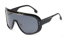 Load image into Gallery viewer, 45766 Steampunk Oversized Retro Sunglasses Men Women Shades UV400 Vintage Glasses