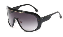 Load image into Gallery viewer, 45766 Steampunk Oversized Retro Sunglasses Men Women Shades UV400 Vintage Glasses