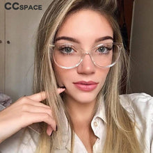 Carica l&#39;immagine nel visualizzatore di Gallery, 45772 Anti-blue light Cat Eye Retro Glasses Frames Men Women Optical  Computer EyeGlasses
